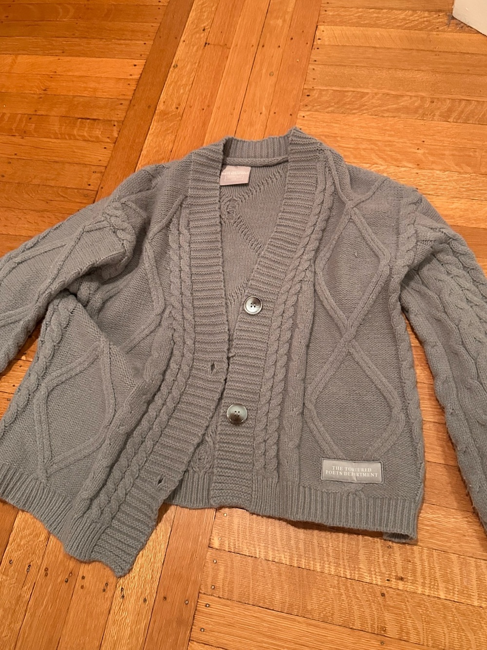 Taylor Swift tortured poets department TTPD Knit Cardigan